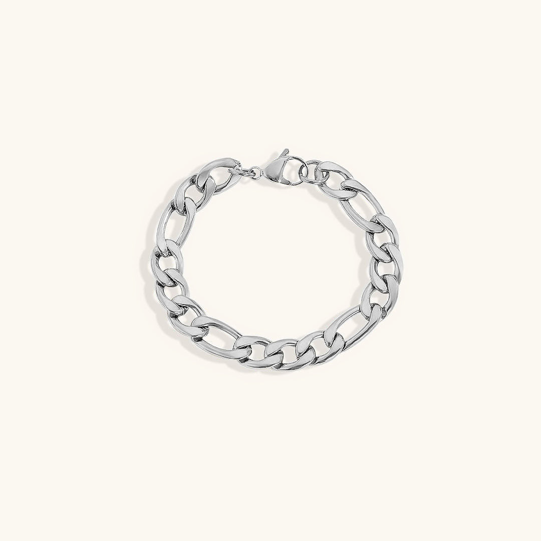 Saturn - Goldenes Kettenarmband