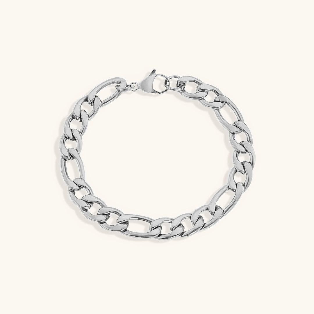 Saturn - Goldenes Kettenarmband