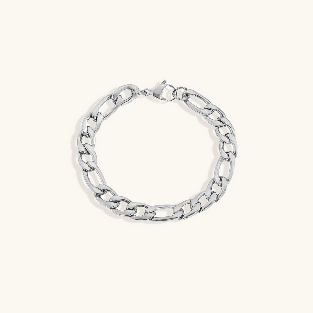 Saturn - Goldenes Kettenarmband