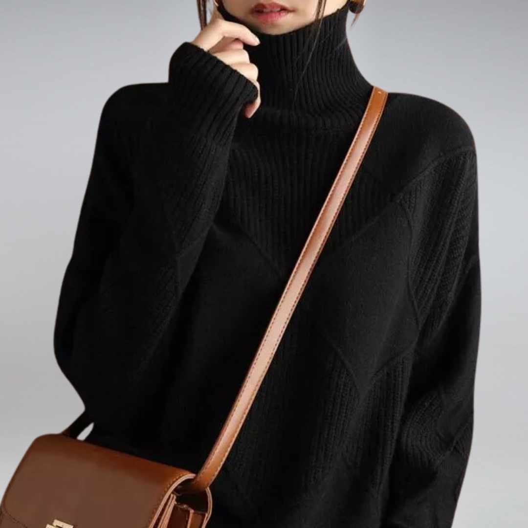 Camille - Stilvoller und komfortabler Rollkragenpullover