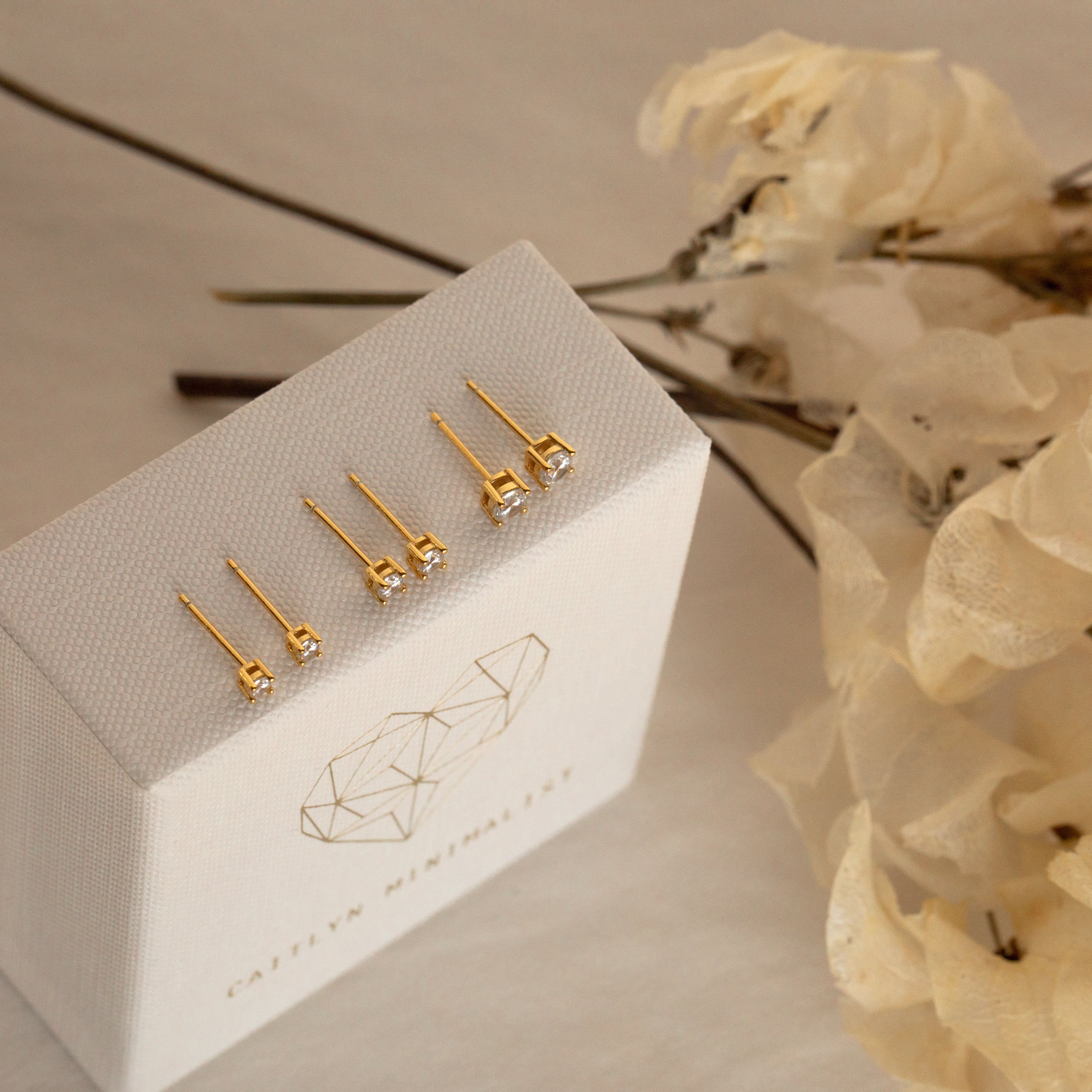 Booker – Set aus Diamant-Ohrringen