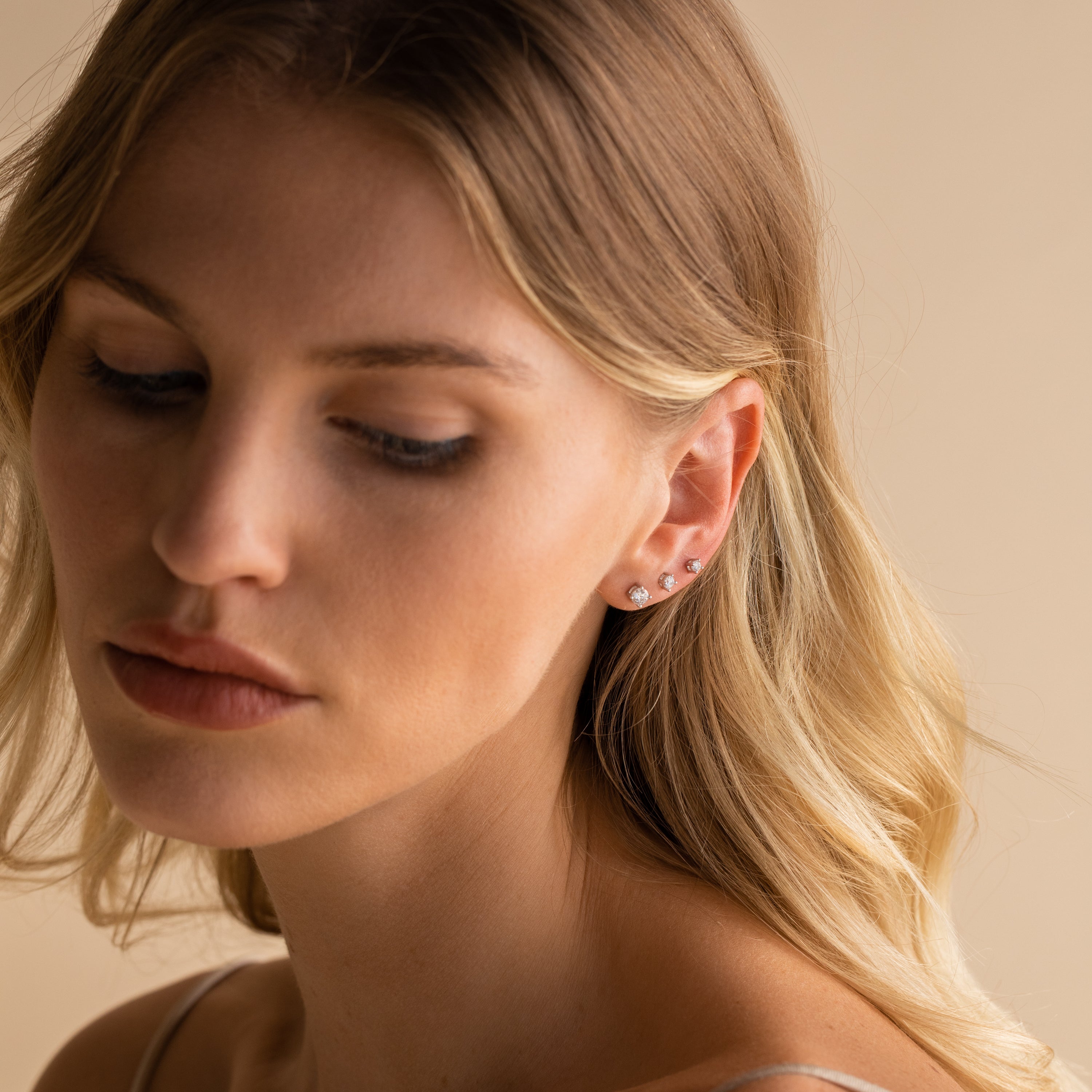 Booker – Set aus Diamant-Ohrringen