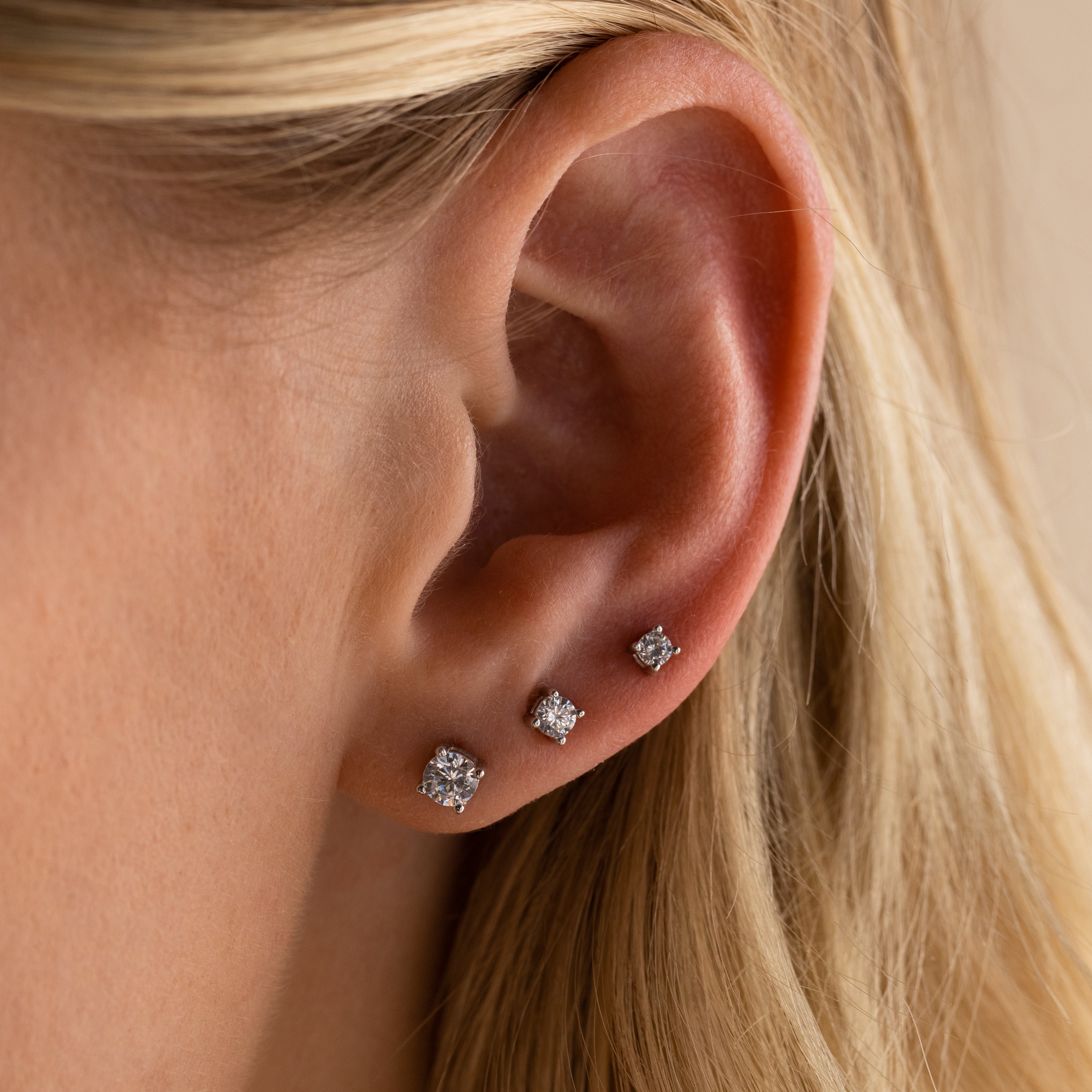 Booker – Set aus Diamant-Ohrringen