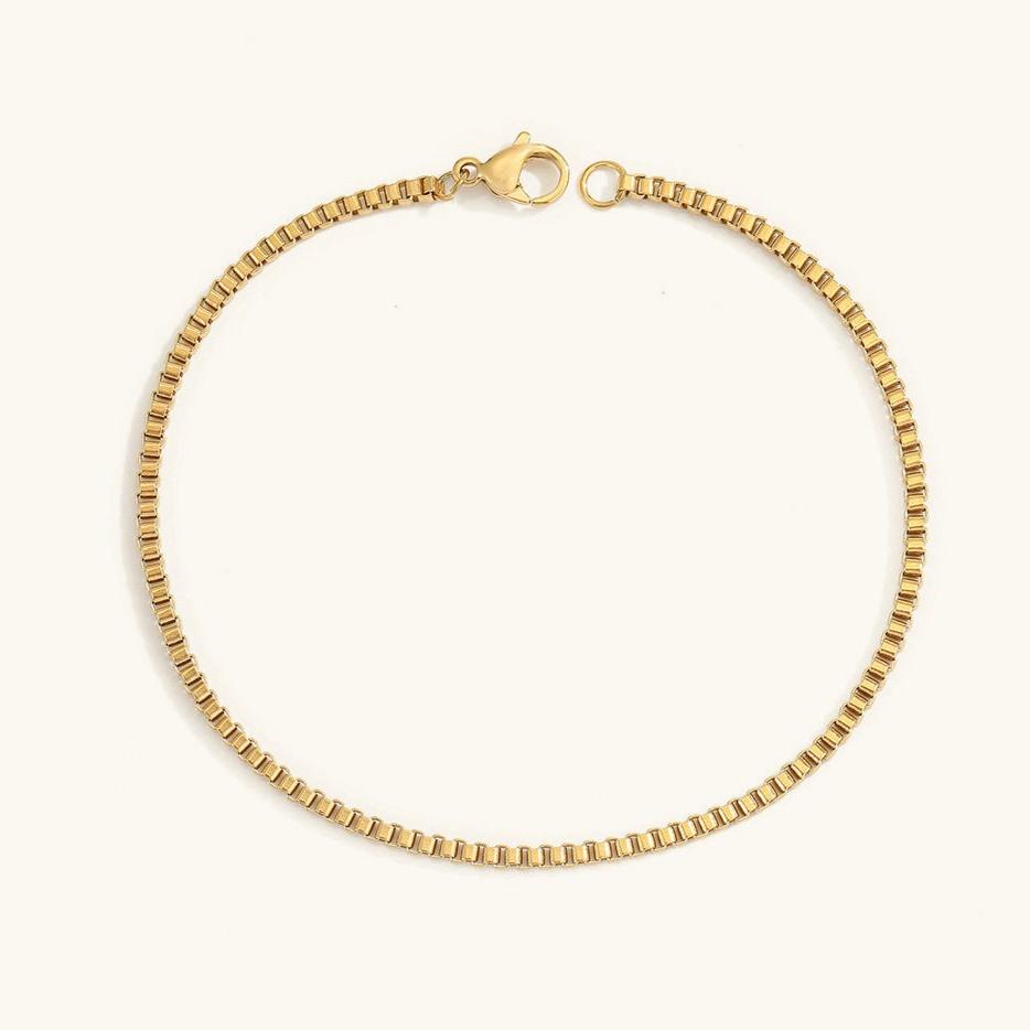 Victoria – Goldene Kettenarmband