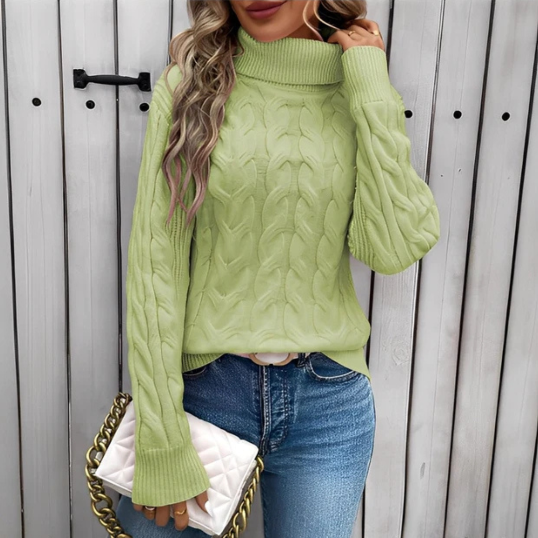 Amélie - Komfortabler Rollkragenpullover