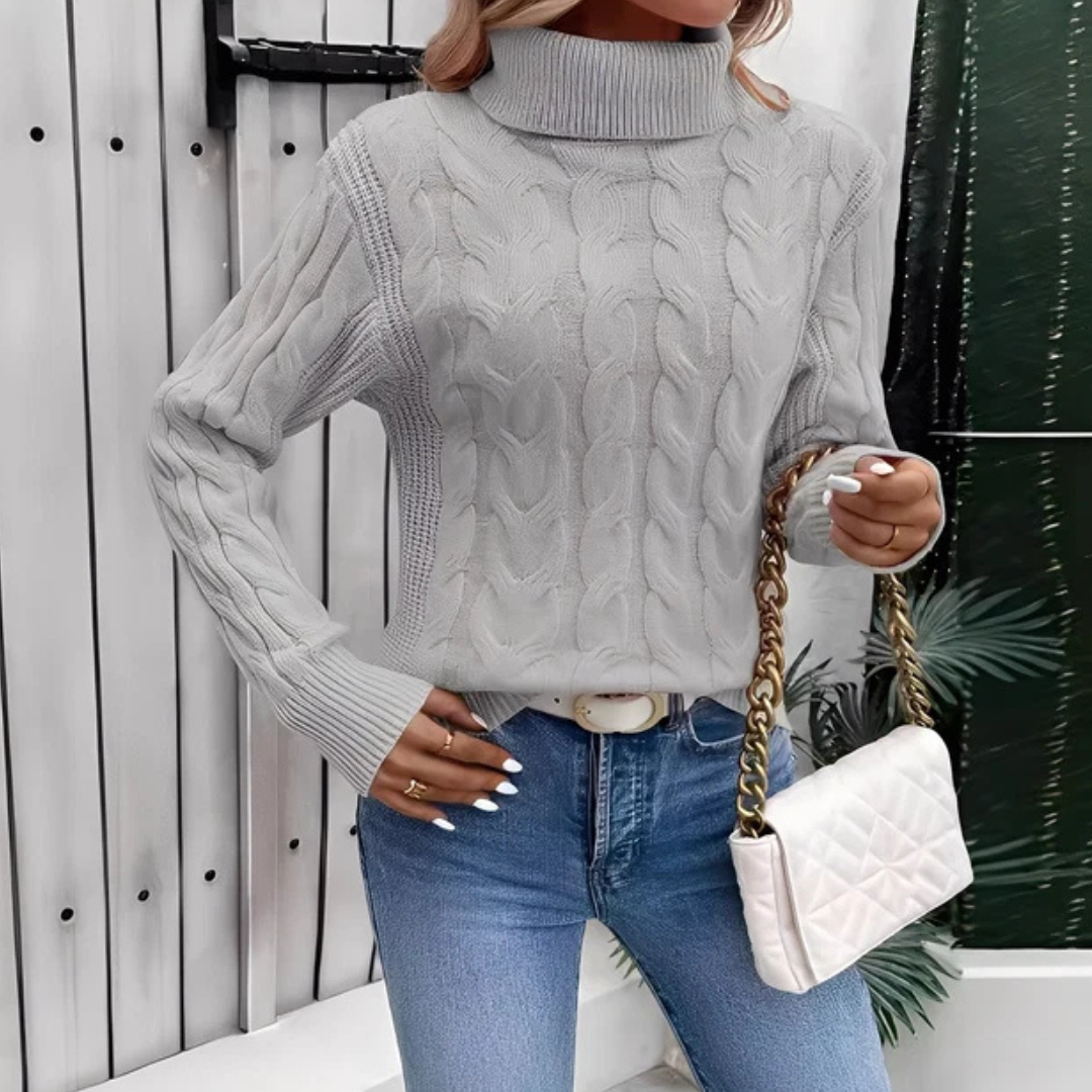 Amélie - Komfortabler Rollkragenpullover