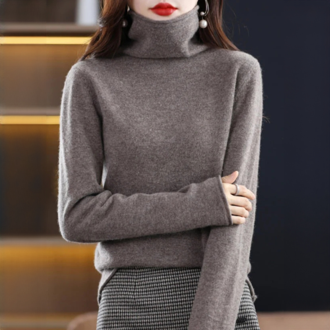 Akainu - Angenehmer Rollkragenpullover