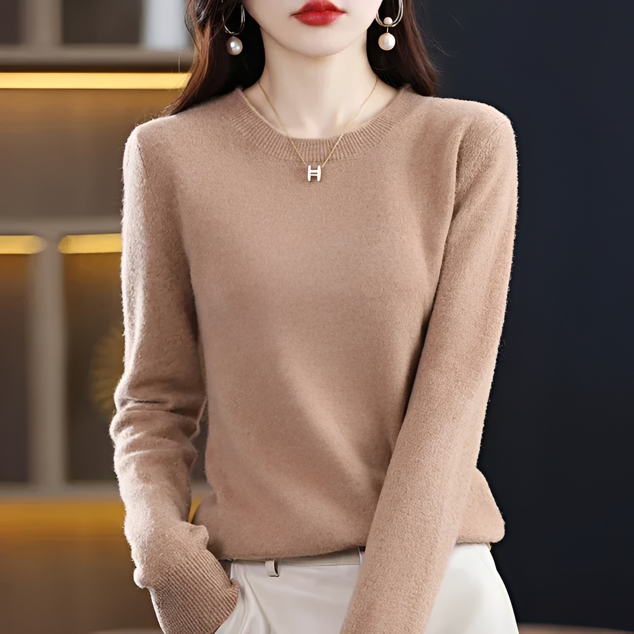 Erica - Klassischer und behaglicher Pullover