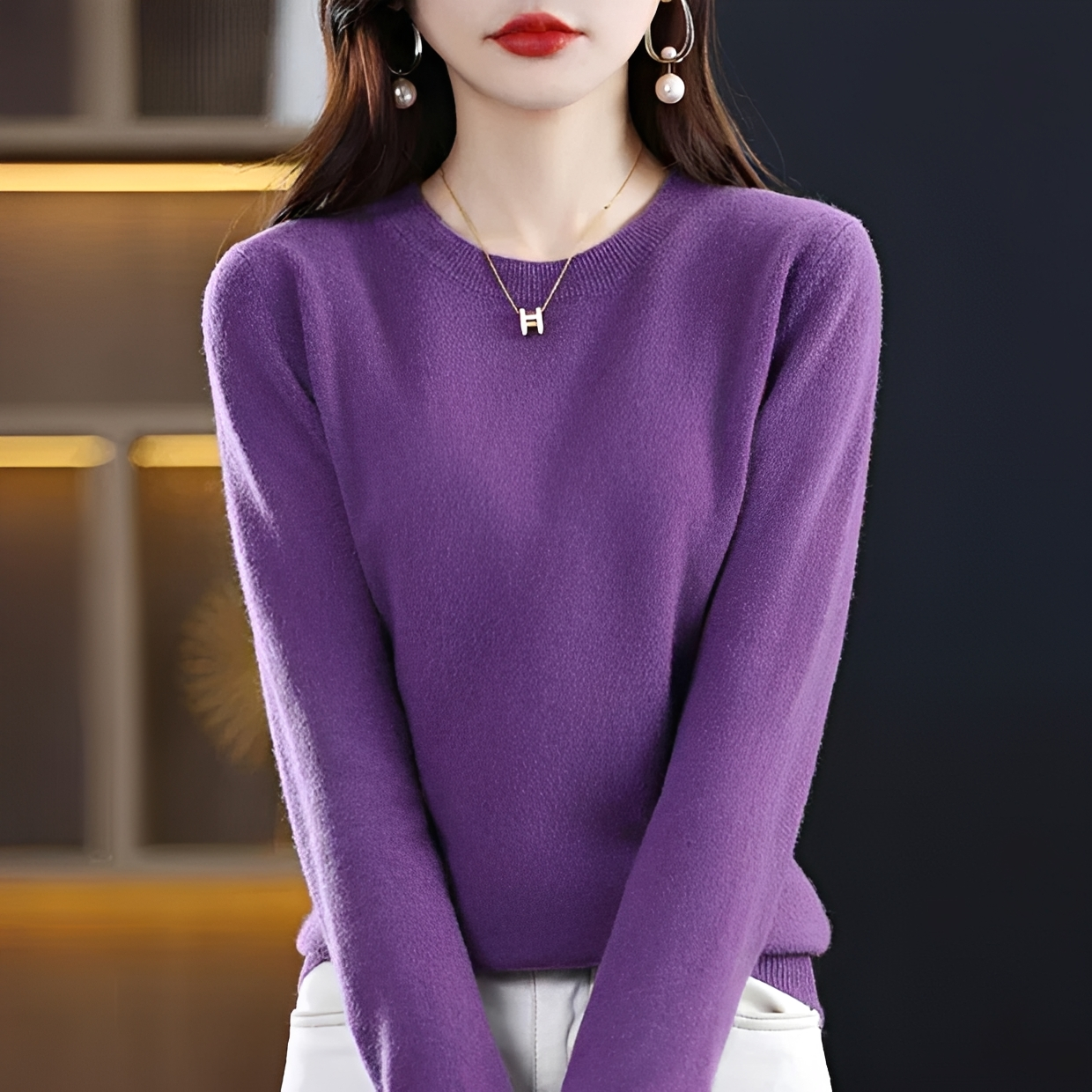 Erica - Klassischer und behaglicher Pullover