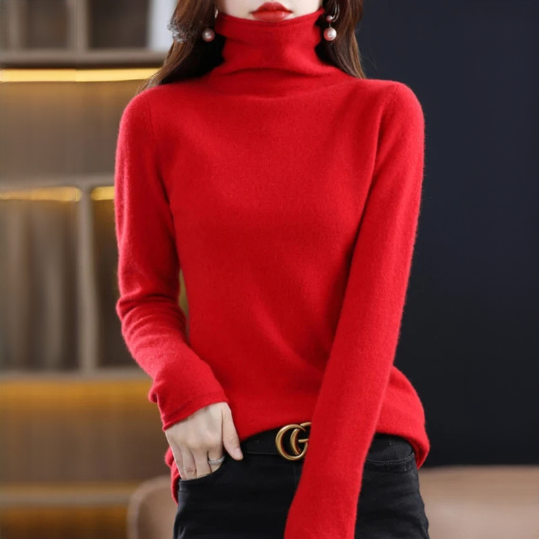 Akainu - Angenehmer Rollkragenpullover