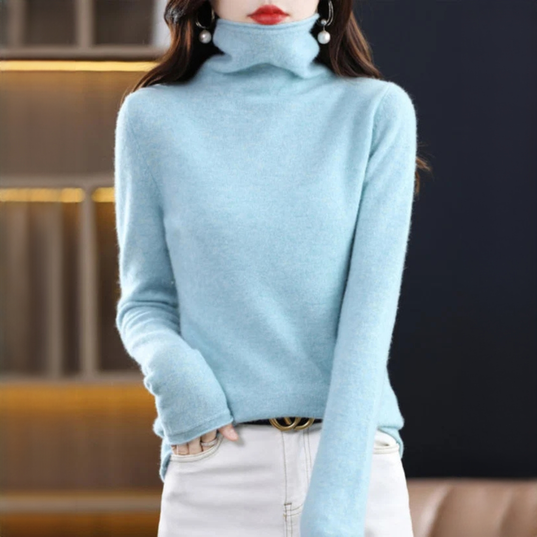 Akainu - Angenehmer Rollkragenpullover
