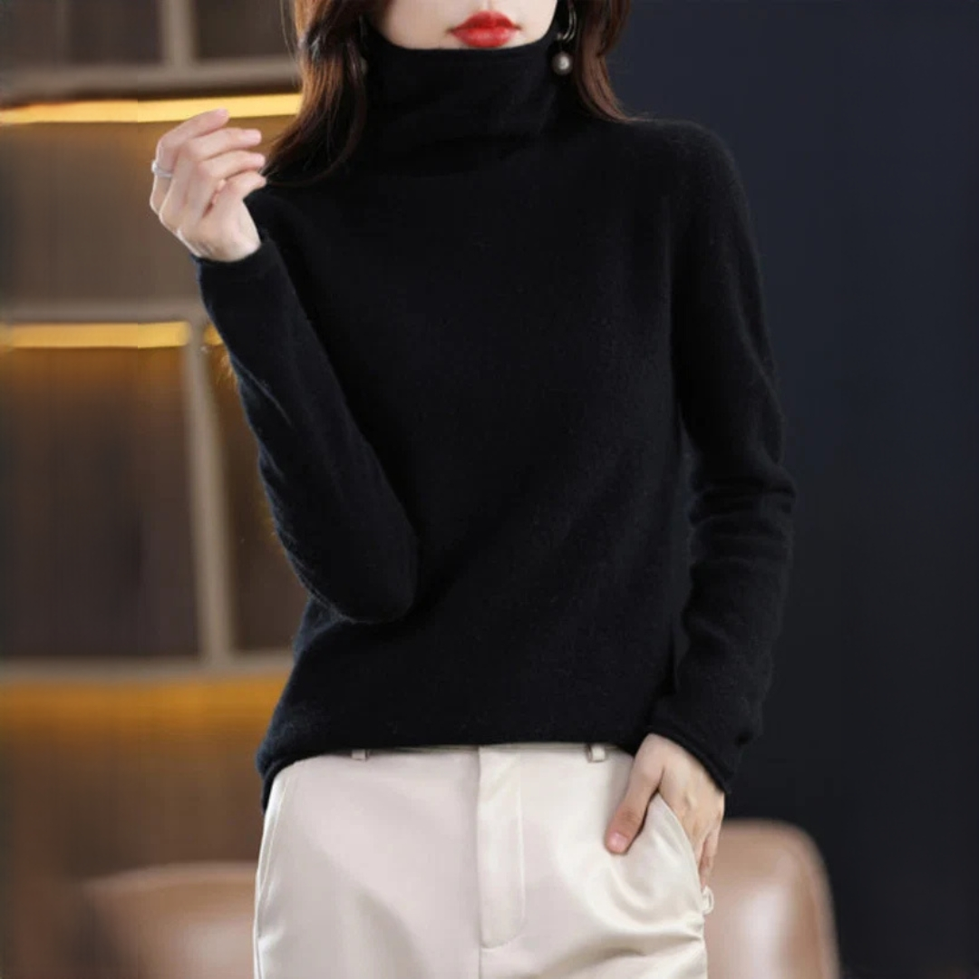 Akainu - Angenehmer Rollkragenpullover