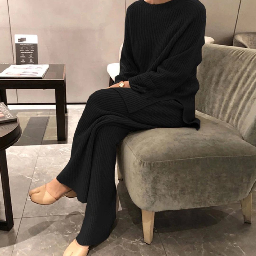 Samantha - Stilvolles Set aus Oberteil und Hose