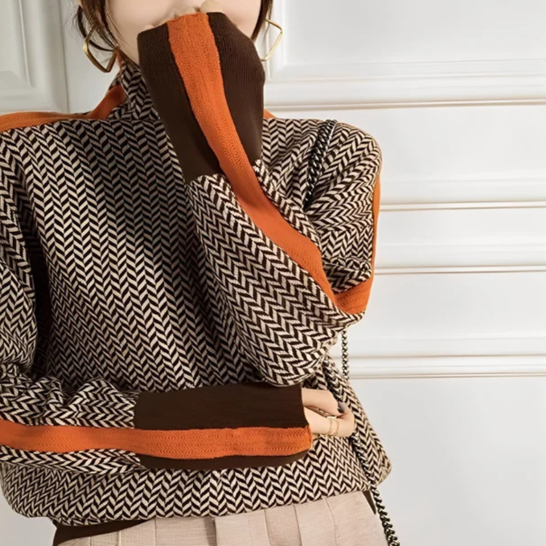 Anita - Eleganter und stilvoller Rollkragenpullover