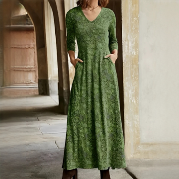 Sophie - Vintage-Kleid mit langen Ärmeln