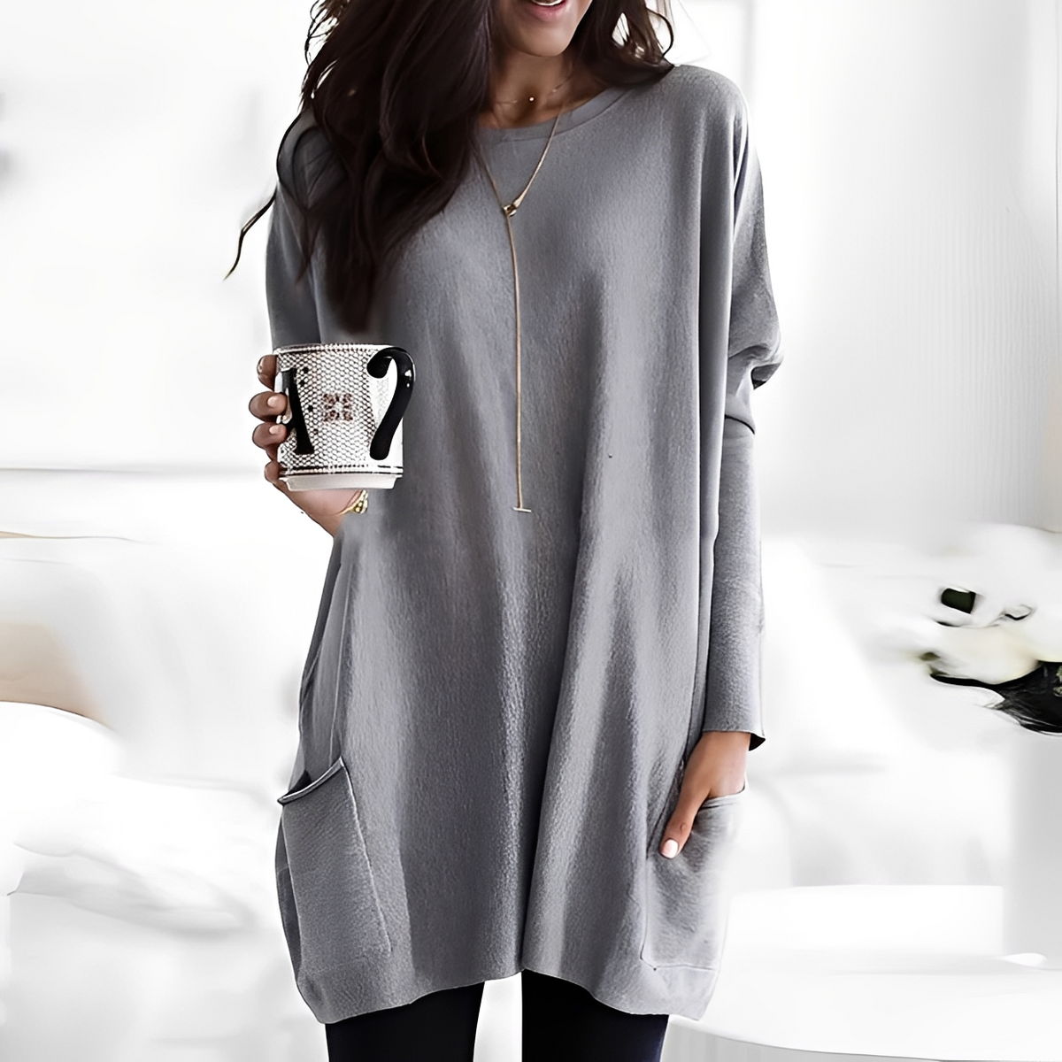 Diane - Angenehmer Langarmpullover