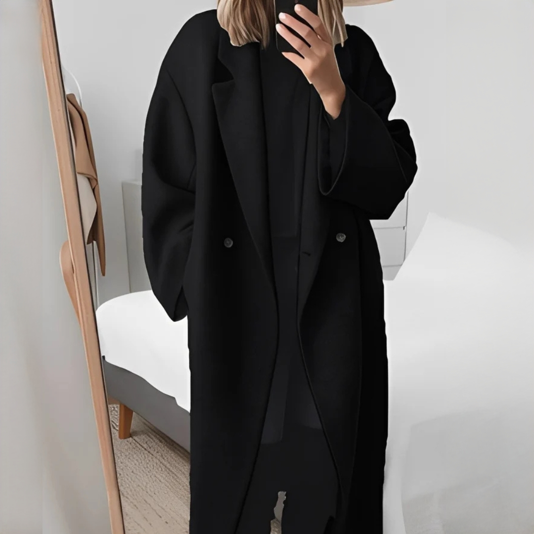 Carolane - Moderner Mantel im lockeren Stil