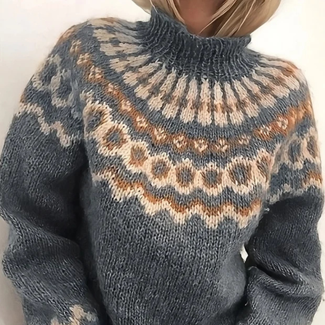 Oona - Eleganter und kuscheliger Rollkragenpullover
