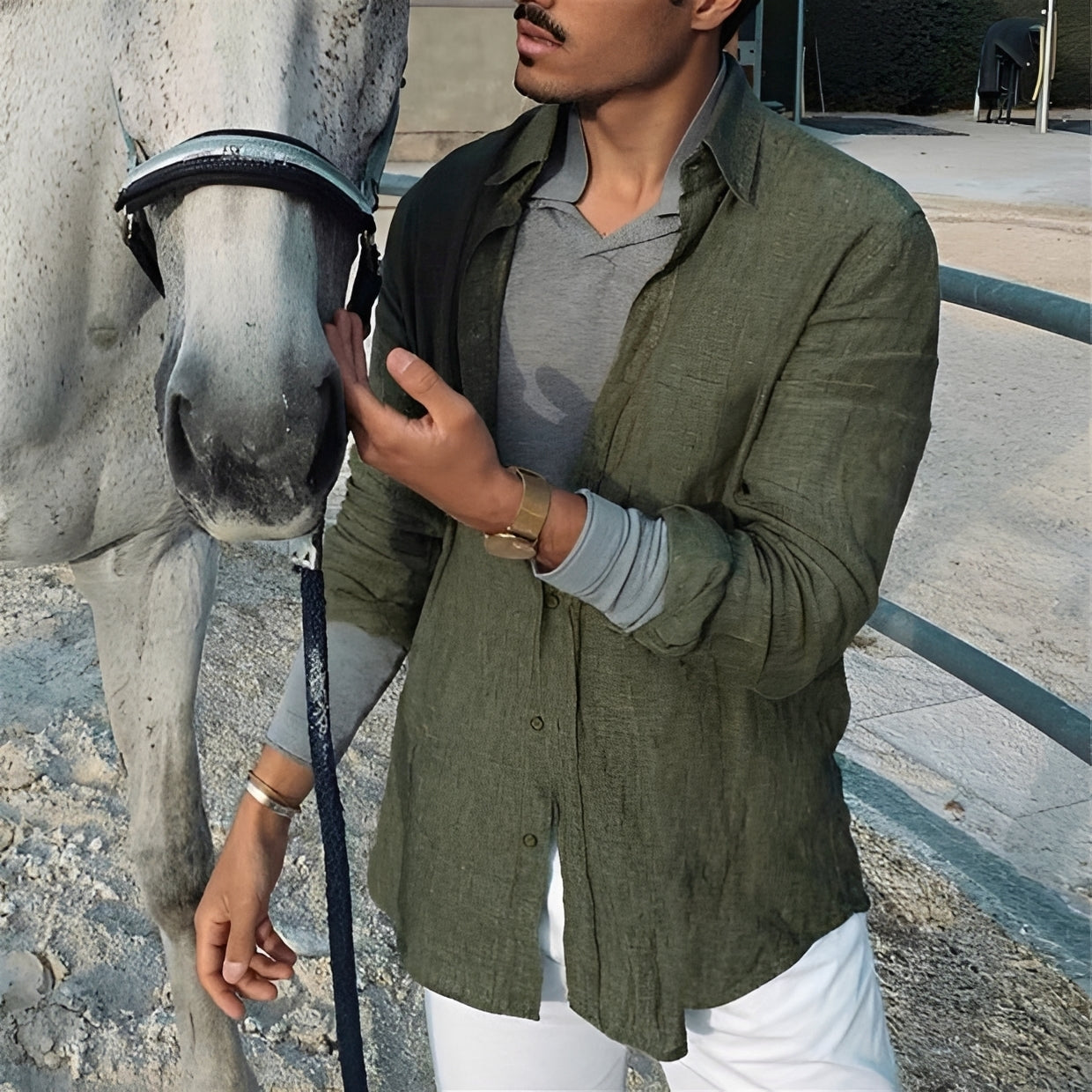 Harlo - Bequemes Langarmshirt