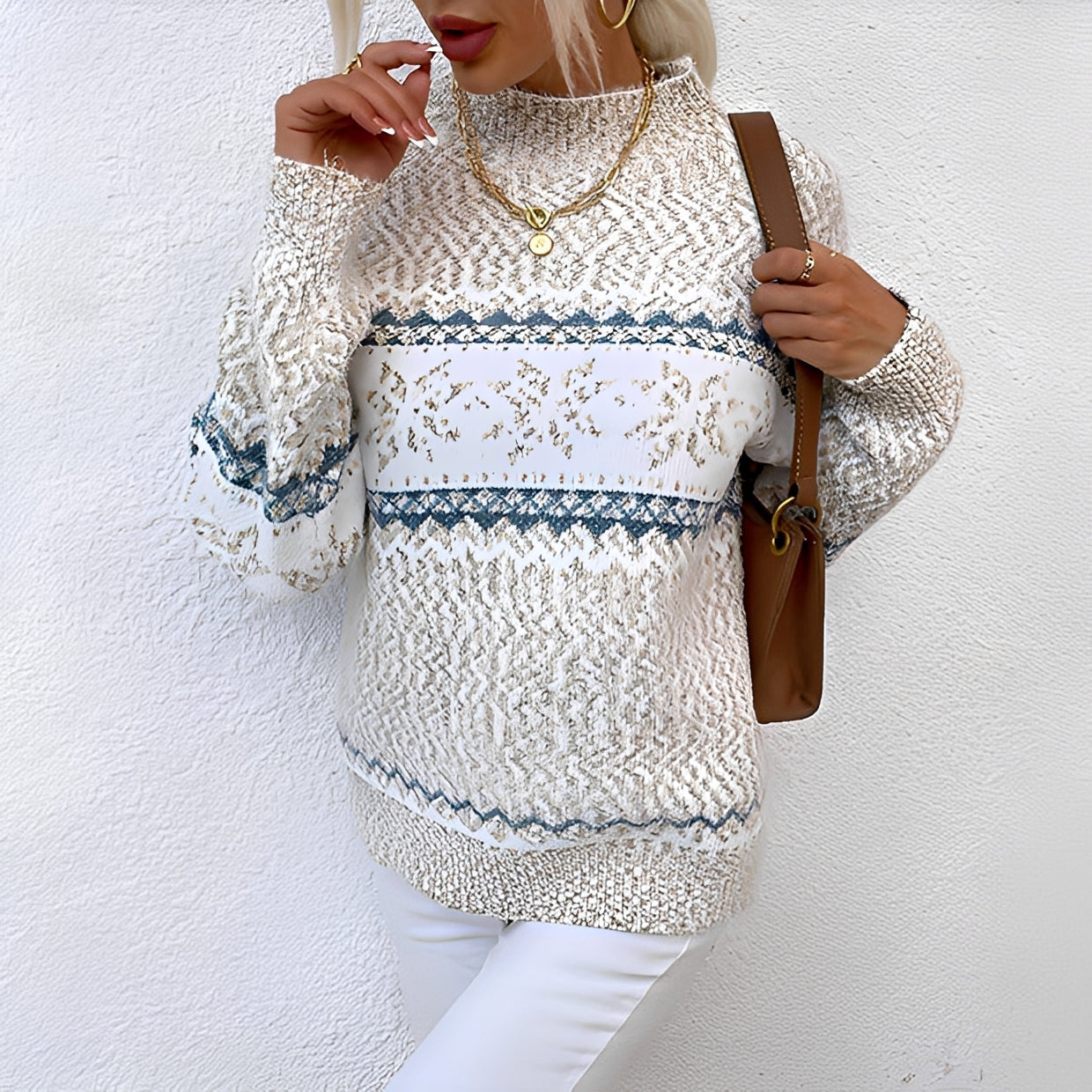 Joselyne - Eleganter und warmer Pulli
