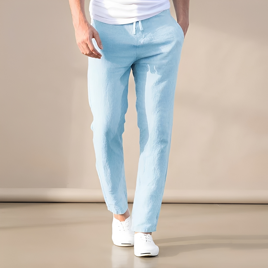 Immanuel - Bequeme Hose mit Kordelzug