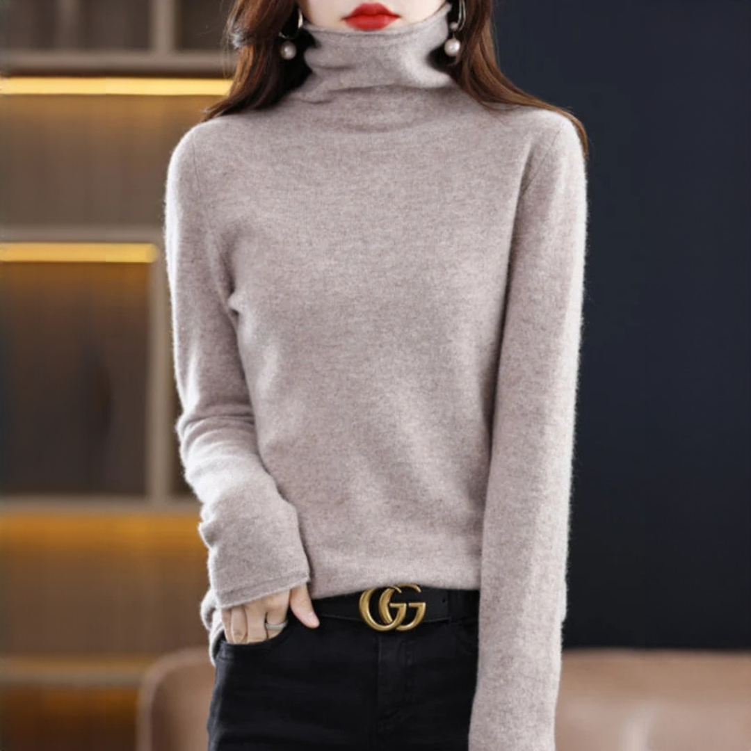 Akainu - Angenehmer Rollkragenpullover