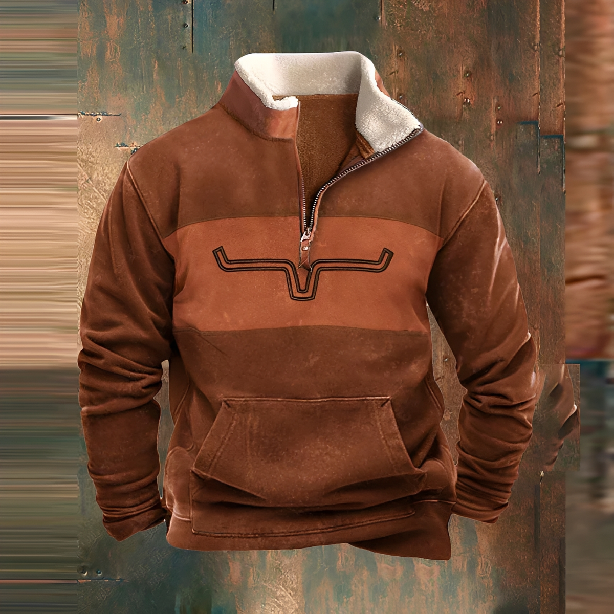 Celio - Elegante Jacke mit halbem Zipper