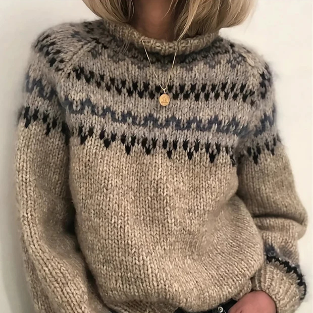 Oona - Eleganter und kuscheliger Rollkragenpullover