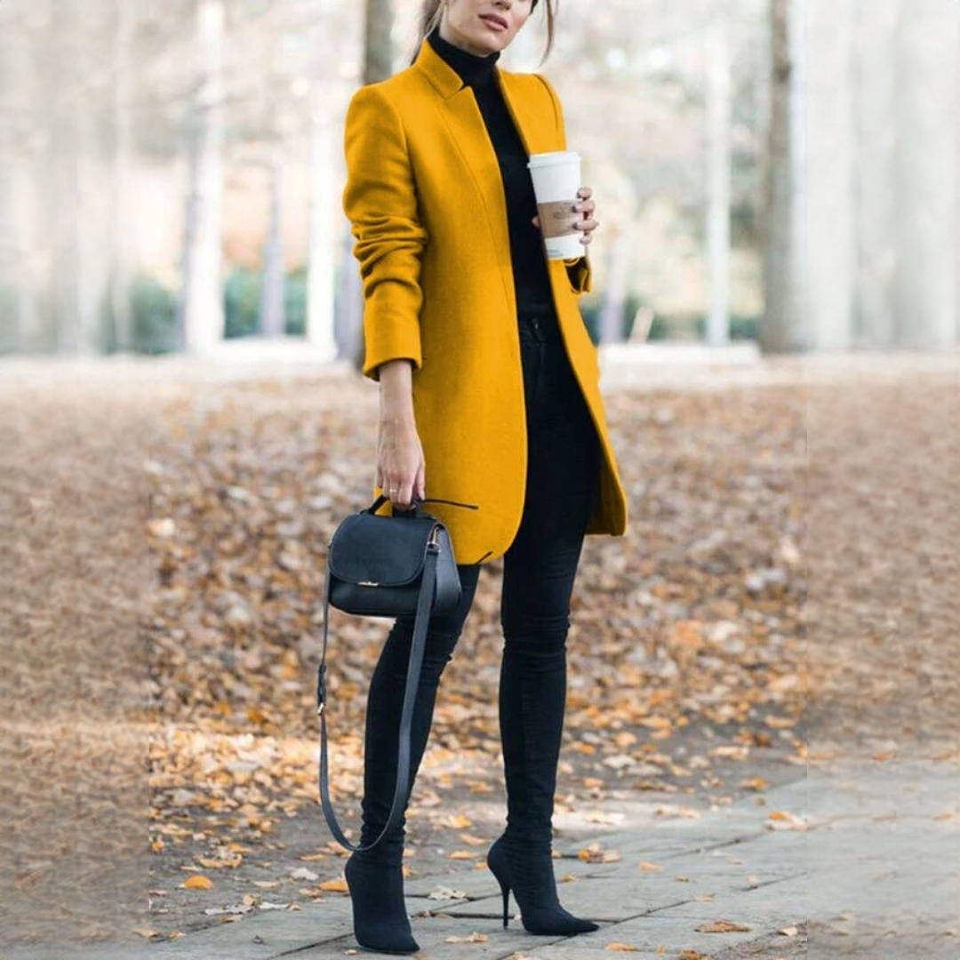 Savannah - Stilvoller langer Blazer