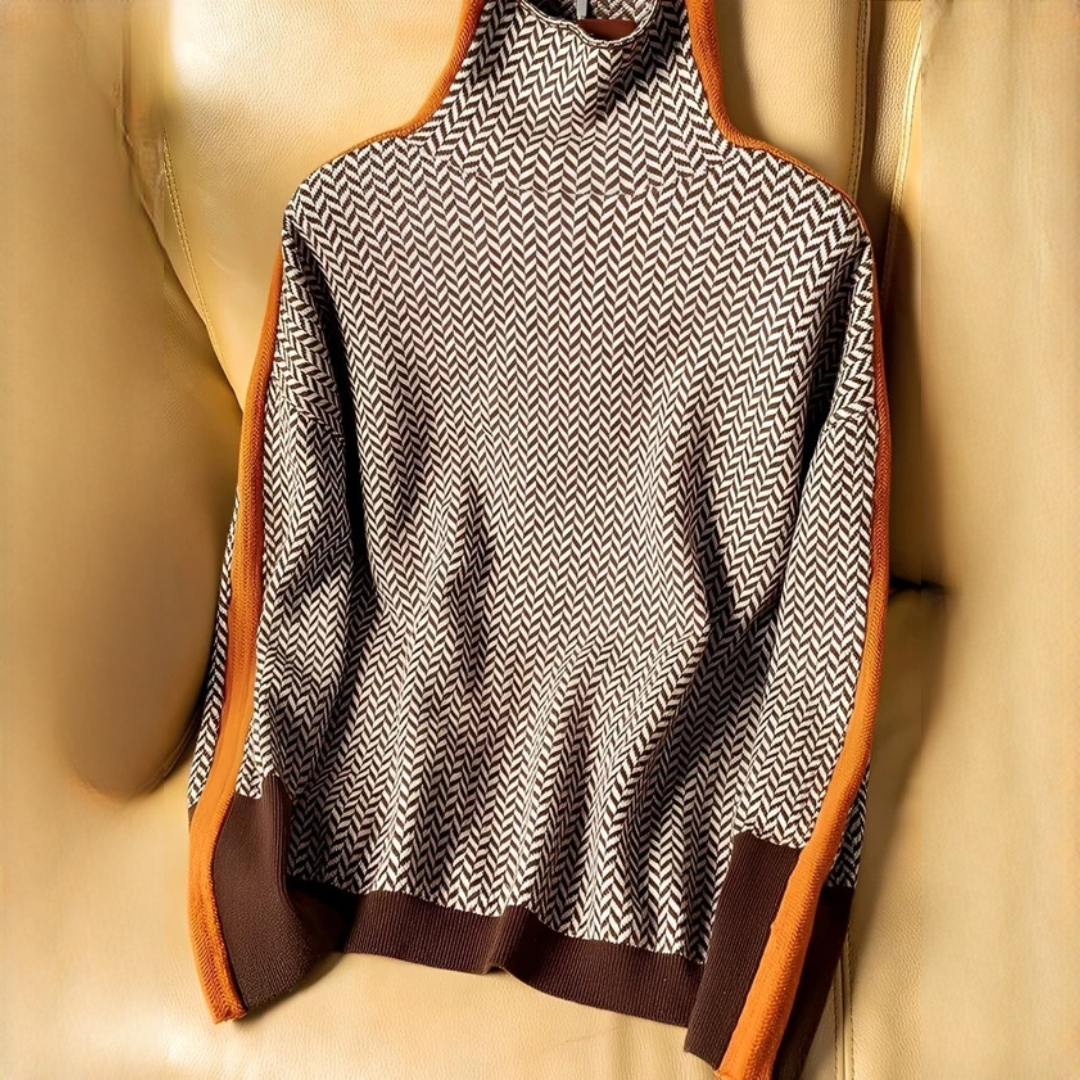 Anita - Eleganter und stilvoller Rollkragenpullover