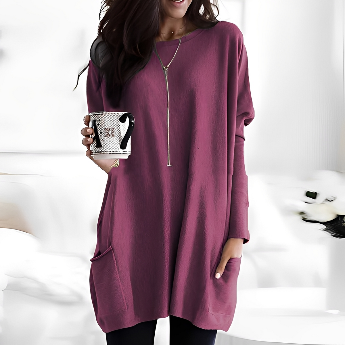 Diane - Angenehmer Langarmpullover