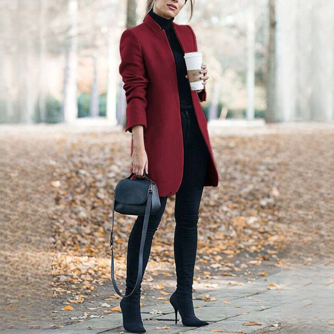 Savannah - Stilvoller langer Blazer