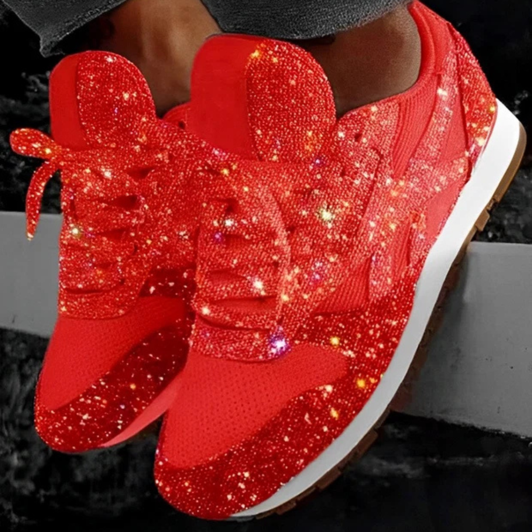 Ross - Stylishe Glitzer-Sneaker