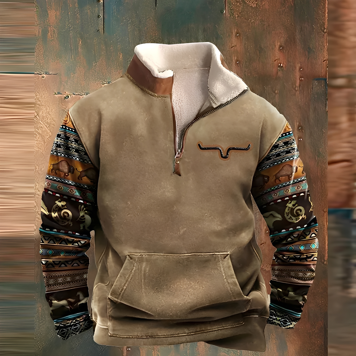 Kenton - Retro-Jacke im lockeren Stil