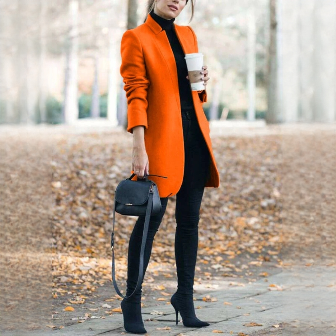 Savannah - Stilvoller langer Blazer