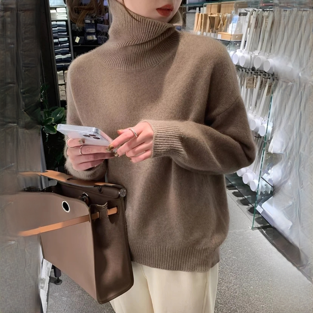 Adrienne - Eleganter und wohliger Rollkragenpullover