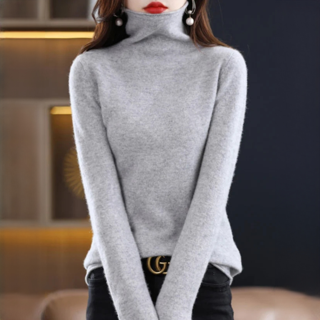 Akainu - Angenehmer Rollkragenpullover