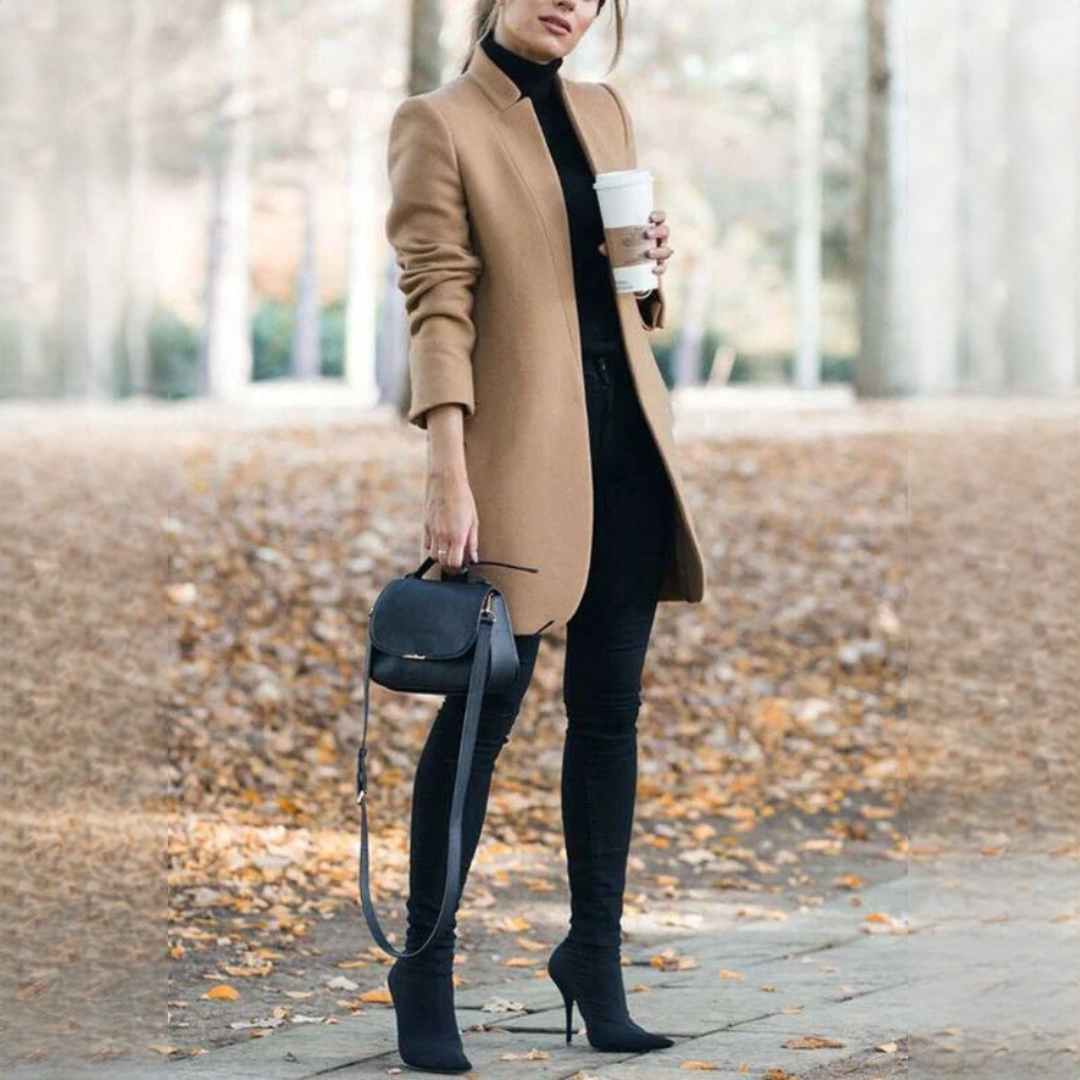 Savannah - Stilvoller langer Blazer