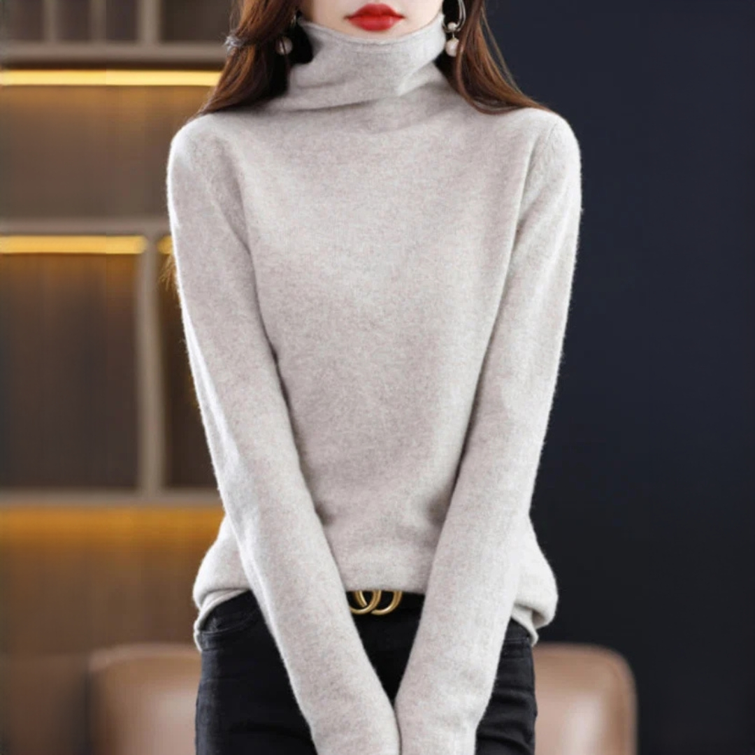 Akainu - Angenehmer Rollkragenpullover