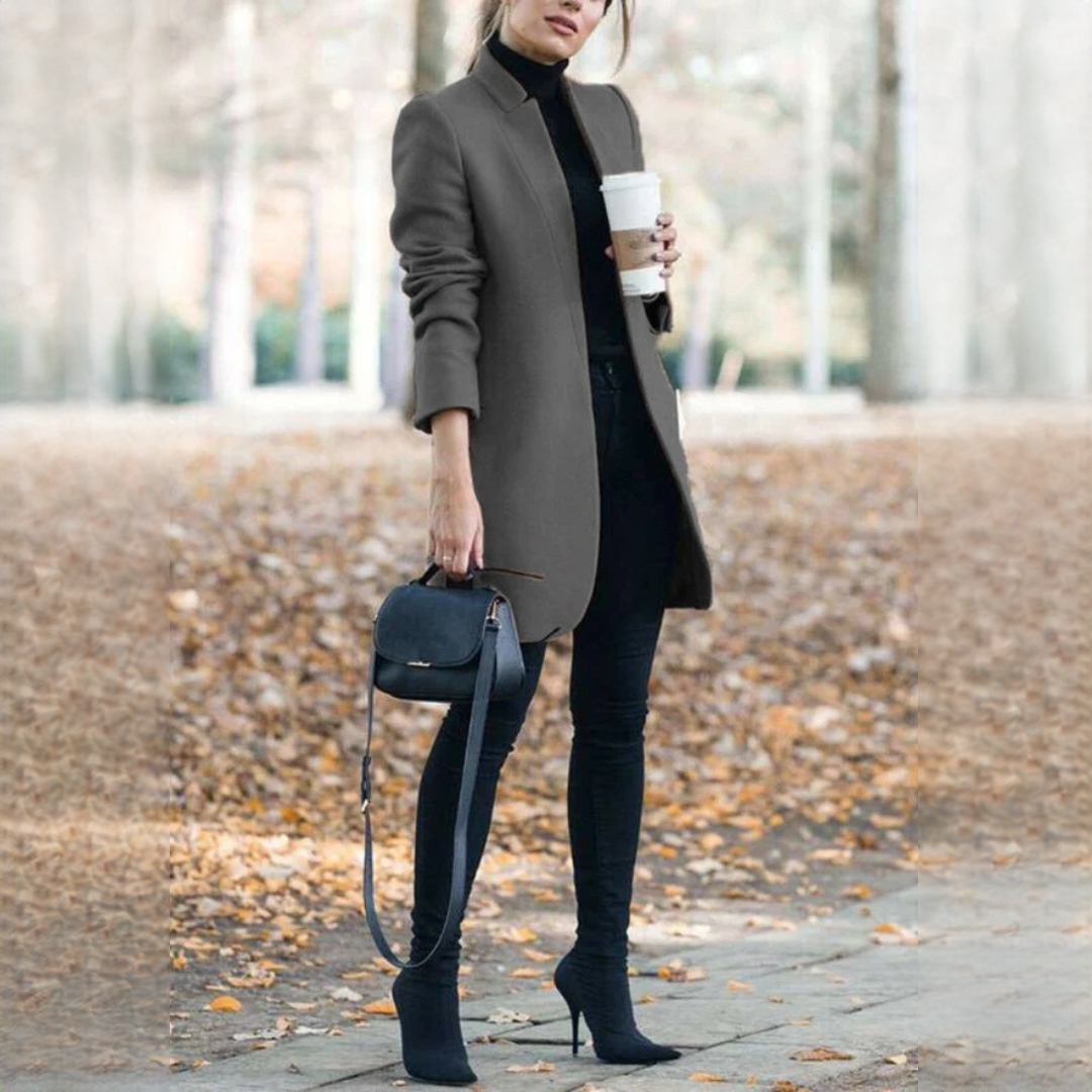 Savannah - Stilvoller langer Blazer