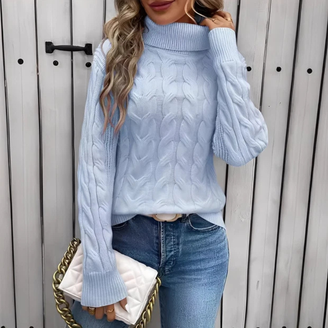 Amélie - Komfortabler Rollkragenpullover