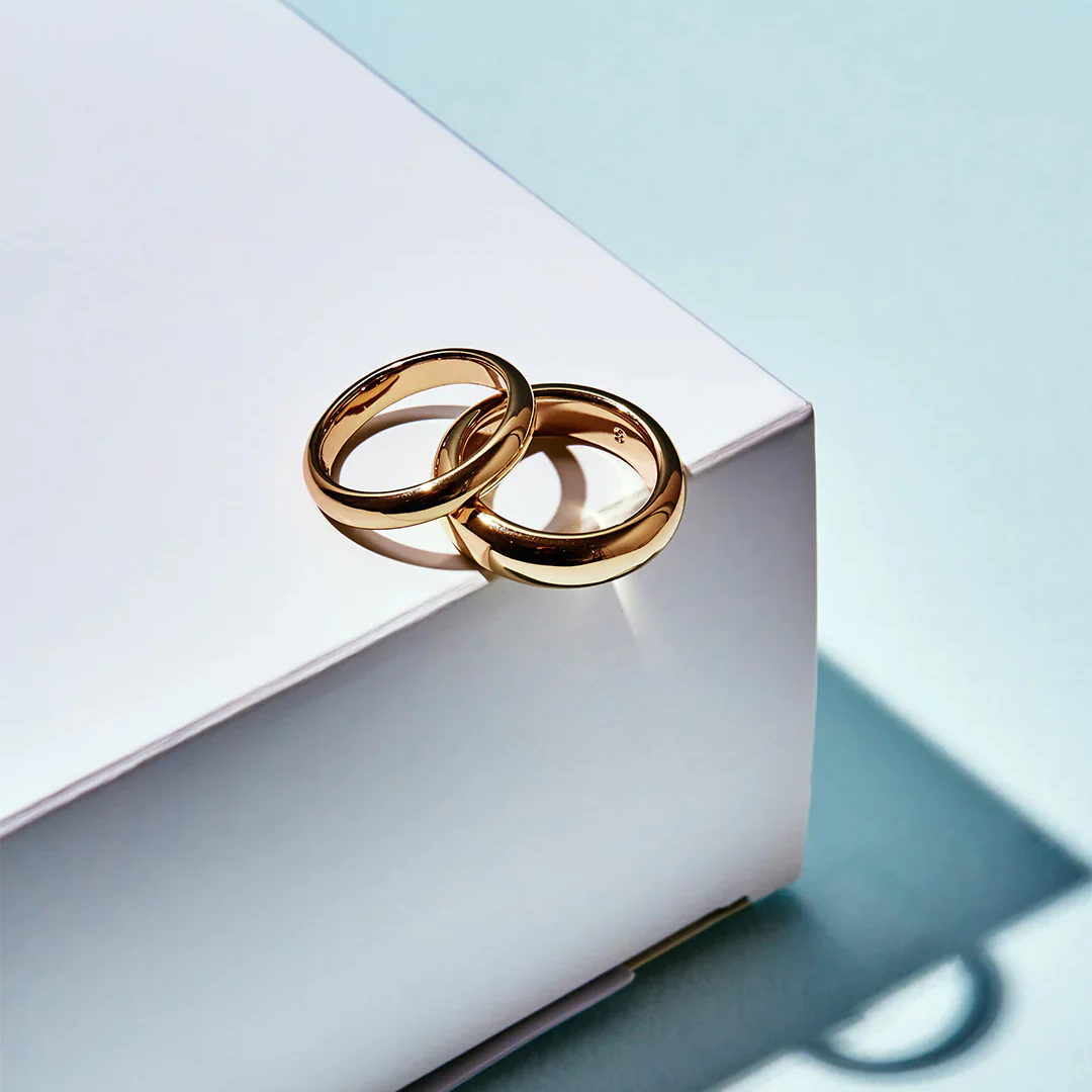 Eloane – Goldener Edelstahlring