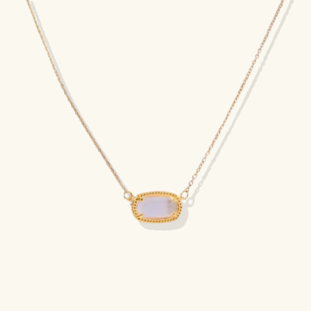 Viya – Elegante Geburtsstein-Kette
