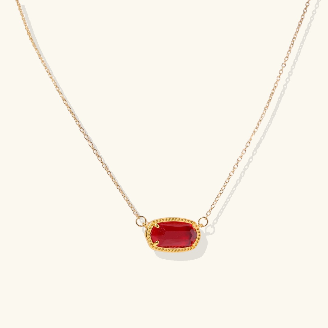 Viya – Elegante Geburtsstein-Kette