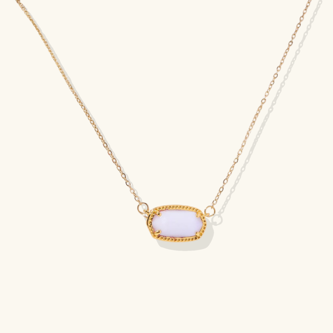 Viya – Elegante Geburtsstein-Kette