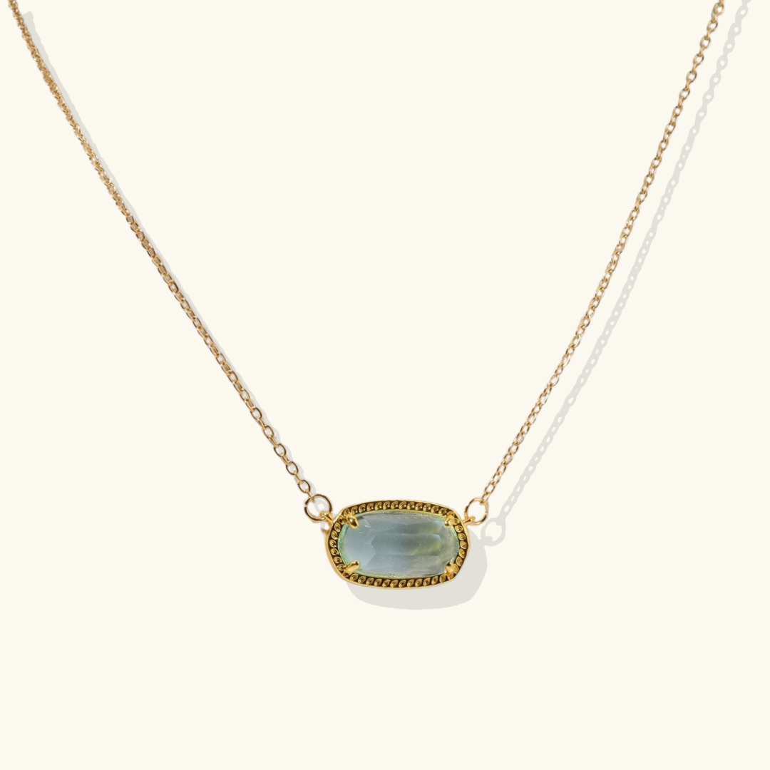 Viya – Elegante Geburtsstein-Kette