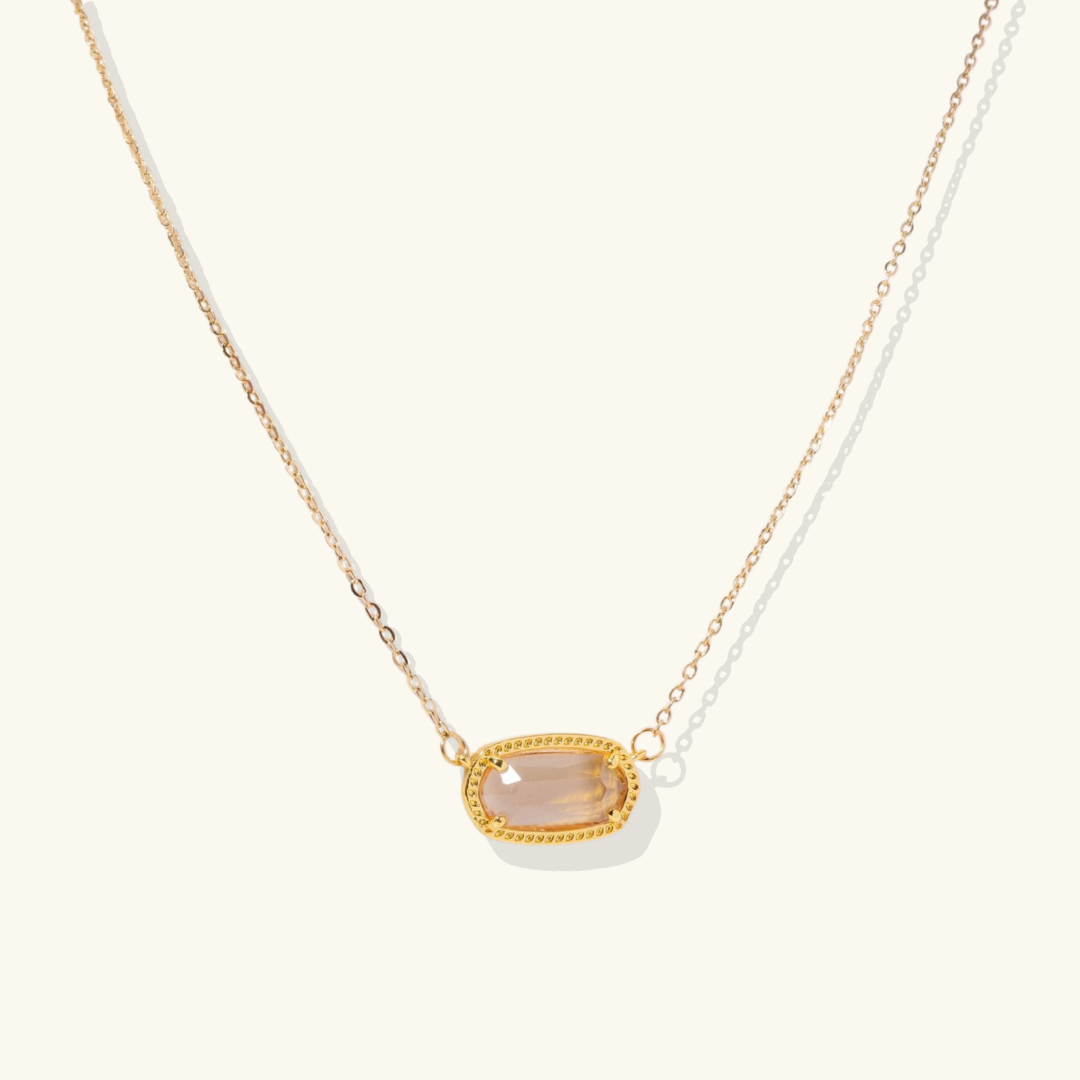 Viya – Elegante Geburtsstein-Kette