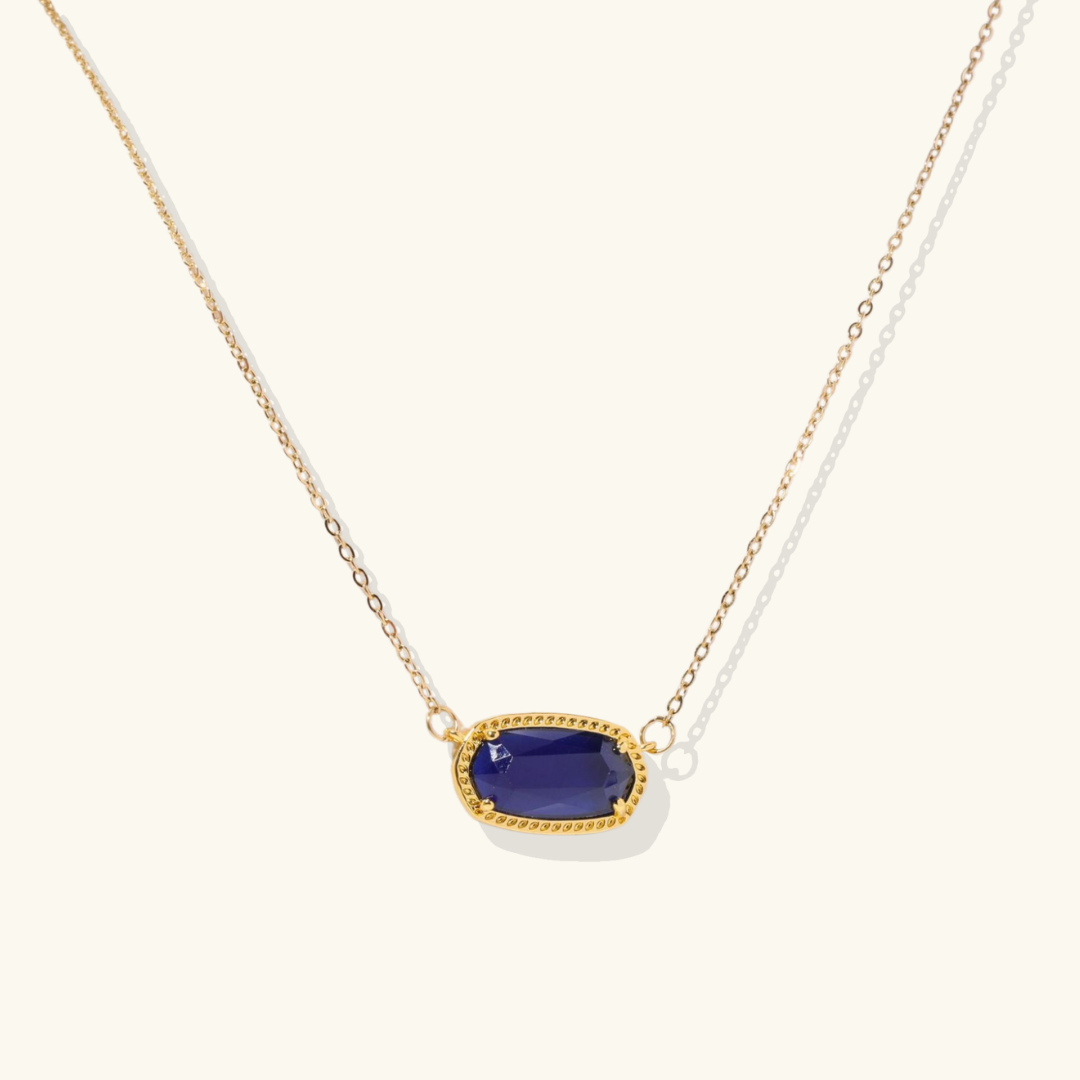 Viya – Elegante Geburtsstein-Kette
