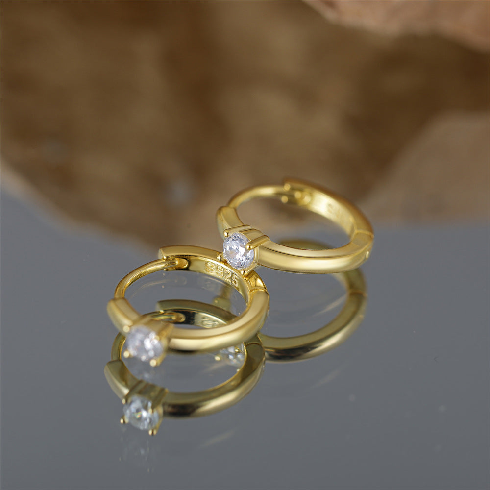 Aurielle – Elegante Solitär-Ohrringe