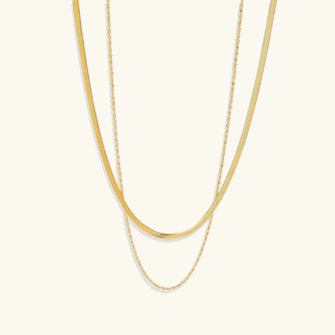 Nicole – Mehrlagige Goldkette